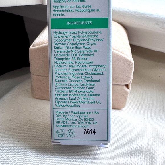 π Topicals Slick Salve Mint Lip Balm β Hydration Hero! Brand New! π - Picture 15 of 16